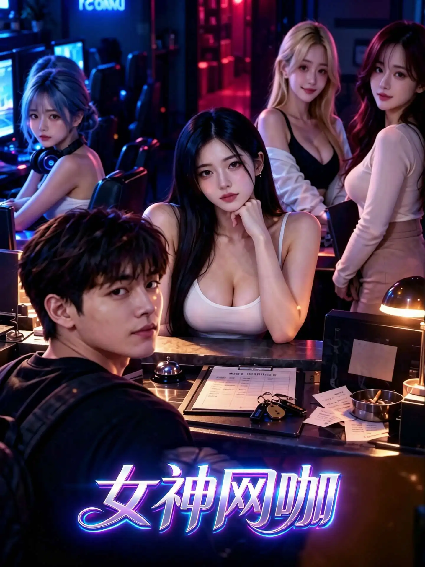 《外卖单上的卧底刑警》短剧海报